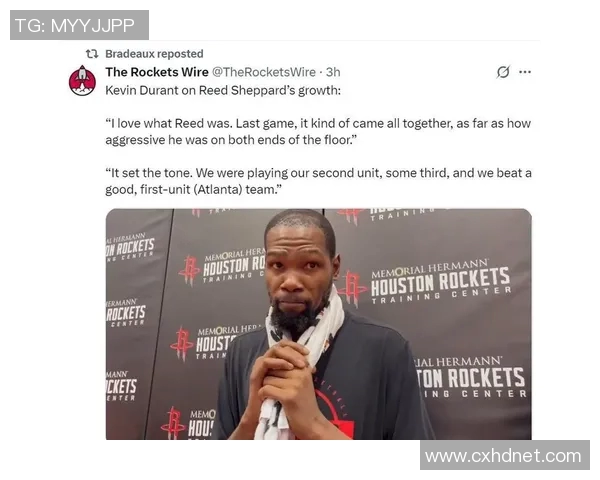 火箭队2连败！杜兰特谈乌度卡战术：2套阵容随意切换，仍具备优势